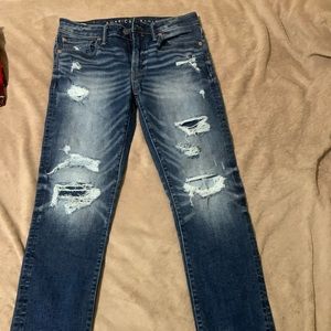 Men slim jeans 31x32